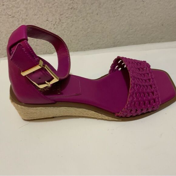 Vince Camuto Bretandi Adjustable Espadrille Wedge Sandals 7 M/ 37.5 - Picture 4 of 10